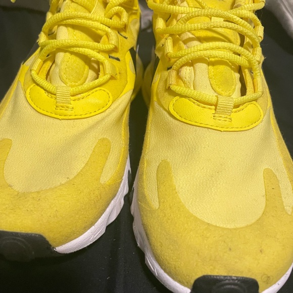 Nike Womens Airmax 270 React Opti Yellow - Picture 3 of 3